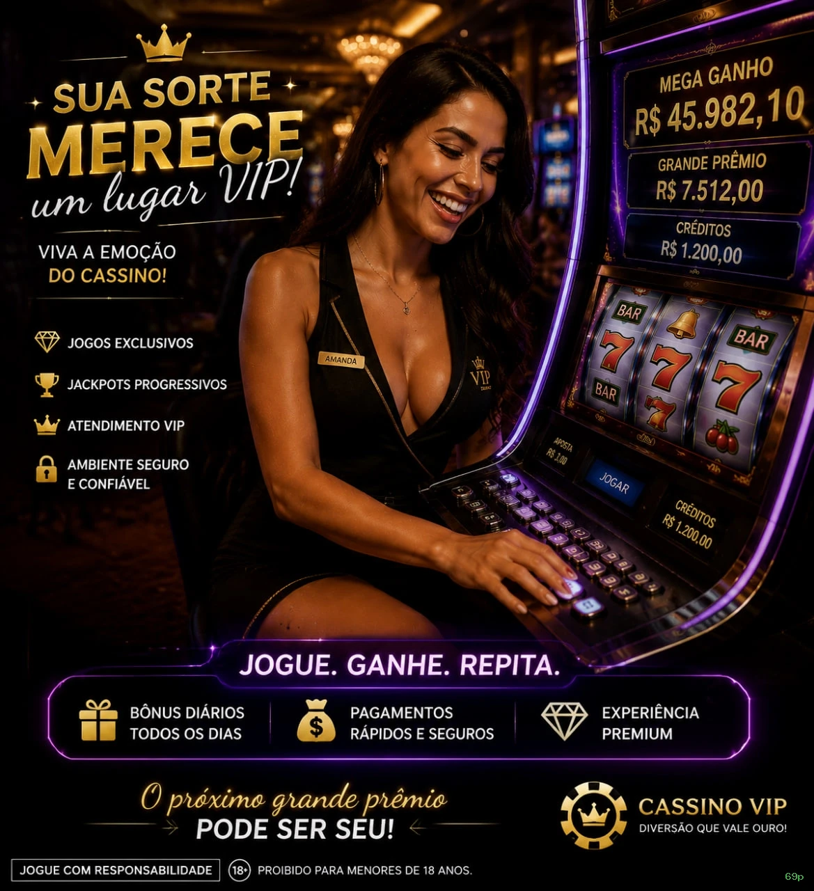 Apostas esportivas da 69p com odds competitivas